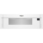 Whirlpool - 1.1 Cu. Ft. Low Profile Over-the-Range Microwave Hood Combination - White - Front_Standard