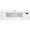 Whirlpool - 1.1 Cu. Ft. Low Profile Over-the-Range Microwave Hood Combination - White-Front_Standard 