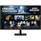 Samsung - 32" M70F 4K UHD Smart Monitor with SamsungVision AI, Built In Speakers, USB-C - Black-Front_Standard