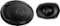 Kenwood - Road Series 6" x 9" 3-Way Car Speakers with Cloth Cones (Pair) - Black-Front_Standard