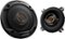 Kenwood - Road Series 4" 2-Way Car Speakers with Cloth Cones (Pair) - Black-Front_Standard