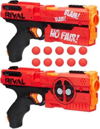  Marvel - Rival Deadpool Kronos XVIII-500 Blasters (2-Pack) - Red And Black