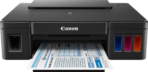 Canon - PIXMA G1200 MegaTank Inkjet Printer - Black-Front_Standard 