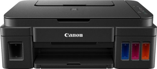 Canon - PIXMA G2200 All-In-One MegaTank Inkjet Printer - Black-Front_Standard 