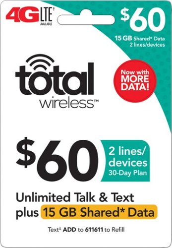  Total Wireless - $60 Prepaid Phone Card