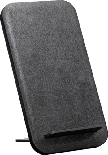 Nomad - 7.5W Wireless Charging Pad - Black-Front_Standard 