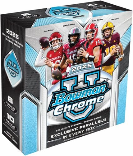 Topps - 2025 Bowman University Chrome Football Mega Box