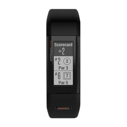 Garmin - Approach X10 GPS Watch - Black-Front_Standard 