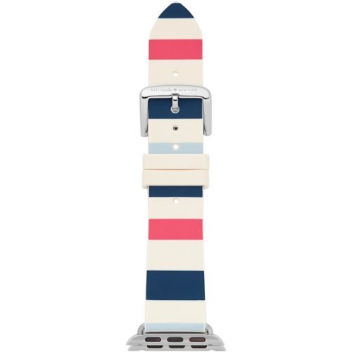 kate spade new york - Silicone Watch Strap for Apple Watch® 38mm and 40mm - Multicolor-Angle_Standard 
