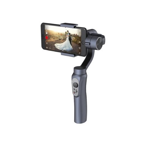 EVO - SHIFT 3-Axis Handheld Gimbal for iPhone & Android Smartphones - Gunmetal-Angle_Standard 