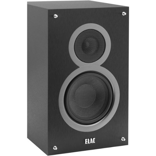 ELAC - Debut 5-1/4" 120-Watt Passive 2-Way Bookshelf Speaker (Each) - Black