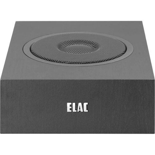 ELAC - Debut 2.0 4" 2-Way Dolby Atmos Speaker (Pair) - Black