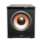 BIC America - 12" 500W Powered Subwoofer - Black Lacquer-Front_Standard