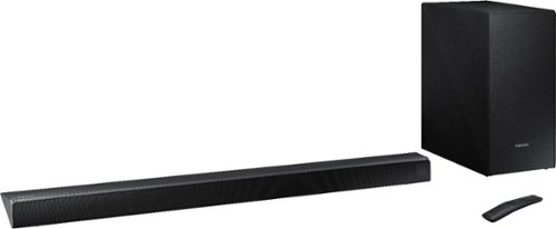  Samsung - 2.1-Channel Soundbar System with 6-1/2&quot; Wireless Subwoofer and Digital Amplifier - Black