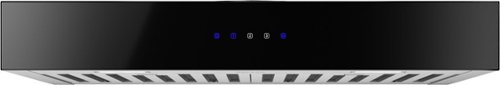 Zephyr - 30 inches - Externally Vented - Under cabinet Range Hood - Black