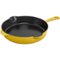 Staub - Cast Iron 11-inch Traditional Skillet - Citron-Front_Standard