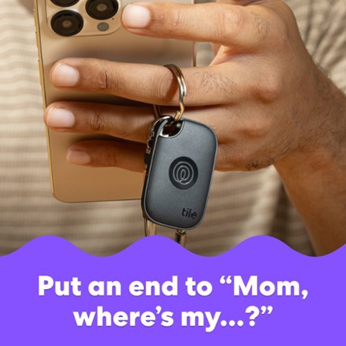 Tile by Life360 Life360 Tile Pro Powerful Bluetooth Tracker, Key Finder and Item Locator. iOS & Android Compatible. 1-Pack - Black BUY ONLINE