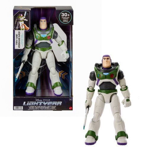  Disney - Pixar Laser Blade Buzz Lightyear Action Figure - White/Green