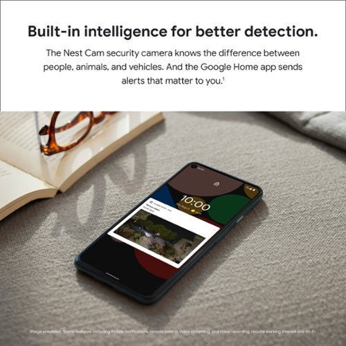 Google  Nest Cam with Floodlight - Outdoor or Wired - Smart Security Camera - Snow WHERE TO BUY