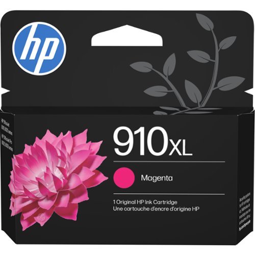 HP - 910XL High-Yield Ink Cartridge - Magenta-Front_Standard 