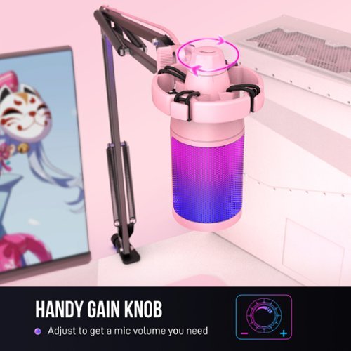 FIFINE Gaming Microphone and Stand Bundle - USB Cardioid Condenser with RGB WORLDWIDE DELIVERY