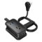 Uncaged Ergonomics - Portable Travel Power Strip, 3 Ac Outlets, 2 Usb-a Ports, And 1 Usb-c 20-watt Fast-charging Port - Black-Front_Standard