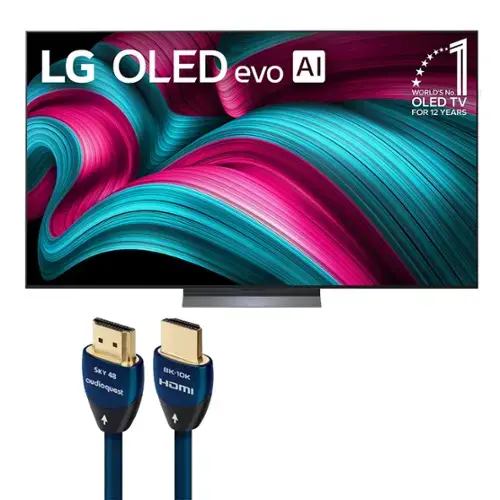 LG OLED evo AI  
WORLD'S No. 1 OLED TV FOR 12 YEARS  

SKY 48 audioquest  
BK-10K HDMI