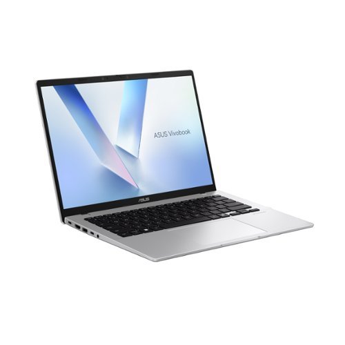 ASUS Vivobook 14 FHD+ Laptop - Copilot+ PC - Snapdragon X with 16GB Memory - 512GB SSD - Cool Silver BUY IN SINGAPORE