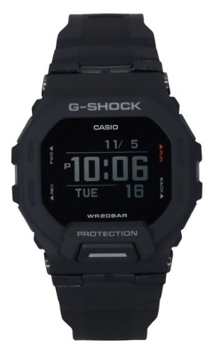 Casio G Shock G Squad Digital Smartphone Link Resin Strap Quartz