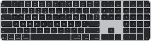 Magic Keyboard with Touch ID and Numeric Keypad for Mac models with Apple silicon (USB–C) (2026) - Black Keys