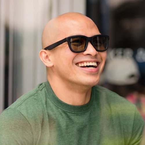 Ampere Dusk Smart Sunglasses with Electronic Tint Adjustable Lenses and Audio - Black HOW TO BUY