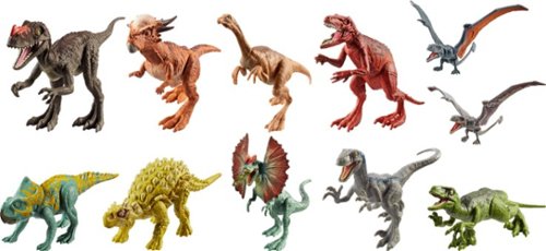 Jurassic World - Attack Pack Dino Figure - Styles May Vary-Front_Standard 