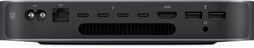 Apple - Mac mini Desktop - Intel Core i3 - Memoria de 8 GB - Unidad de estado sólido de 256 GB - Gris espacial