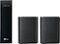 LG - 70W Wireless Rear Channel Speakers (Pair) - Black-Front_Standard
