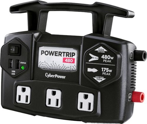 CyberPower PowerTrip 480 Power Inverter - Black WORLDWIDE DELIVERY