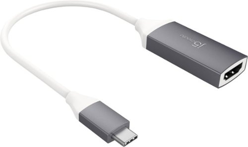 j5create USB-C to 4K HDMI Adapter - Space Gray / White WORLDWIDE DELIVERY