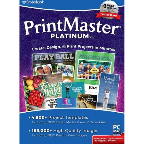  Encore - PrintMaster v8 Platinum - Mac OS, Windows