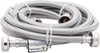 Smart Choice - 8' Braided Stainless Steel Fill Hose (2-Pack) - Silver-Front_Standard