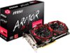 MSI - AMD Radeon RX 570 ARMOR OC 8G GDDR5 PCI Express 3.0 Graphics Card - Black/Red-Front_Standard