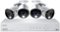 Lorex - 8-Channel, 4-Camera Indoor/Outdoor Wired 4K 2TB DVR Surveillance System-Front_Standard