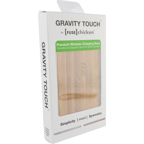 Fuse Chicken Gravity Touch Wireless Charging Base - Silver/Brown BUY IN MIDDLE EAST