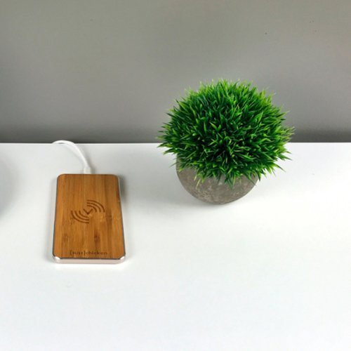 Fuse Chicken Gravity Touch Wireless Charging Base - Silver/Brown BUY IN AUSTRALIA