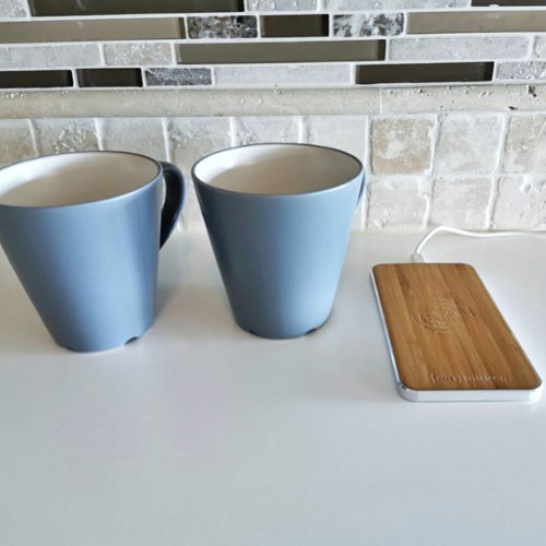 Fuse Chicken Gravity Touch Wireless Charging Base - Silver/Brown BUY IN UAE