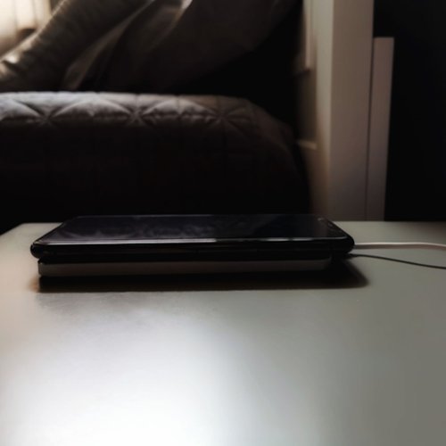 Fuse Chicken Gravity Touch Wireless Charging Base - Silver/Brown BUY IN SAUDI ARABIA