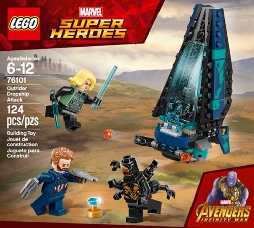  LEGO - Marvel Super Heroes: Avengers Infinity War Outrider Dropship Attack 76101