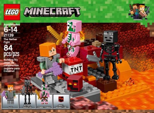  LEGO - Minecraft The Nether Fight 21139