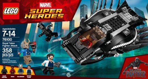  LEGO - Marvel Super Heroes: Black Panther Royal Talon Fighter Attack 76100