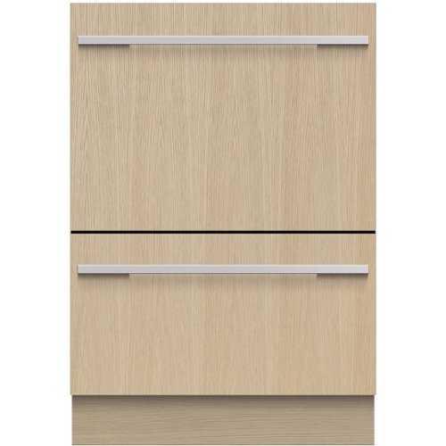 Fisher & Paykel - 24" Top Control Built-In Dishwasher - Custom Panel Ready - Custom Panel Ready