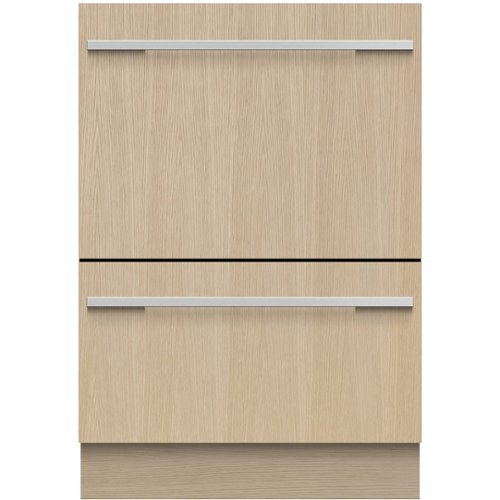 Fisher & Paykel - 24" Top Control Built-In Dishwasher - Custom Panel Ready - Custom Panel Ready
