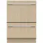Front. Fisher & Paykel - 24" Top Control Built-In Dishwasher - Custom Panel Ready.